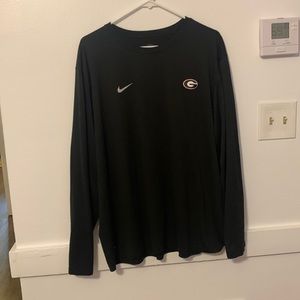 UGA Nike Long Sleeve Dri-Fit